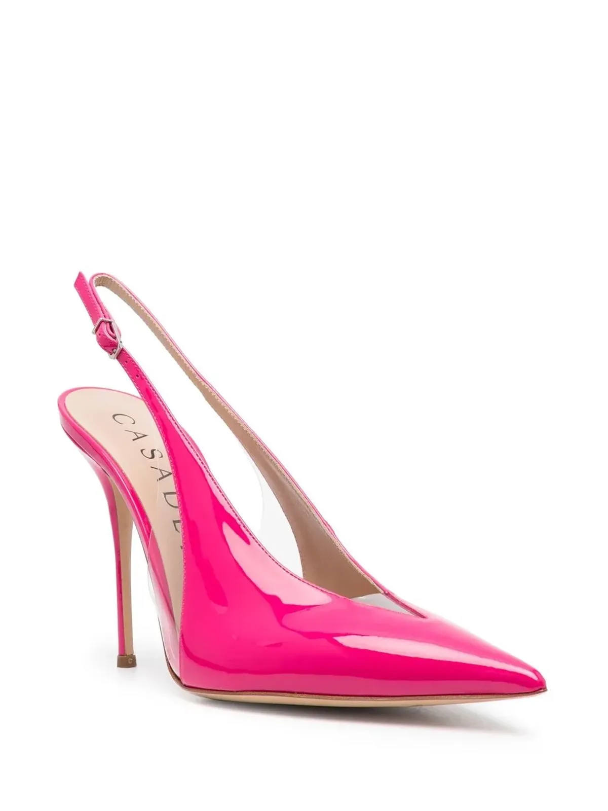 Casadei スリングバックパンプス ピンク - 画像2