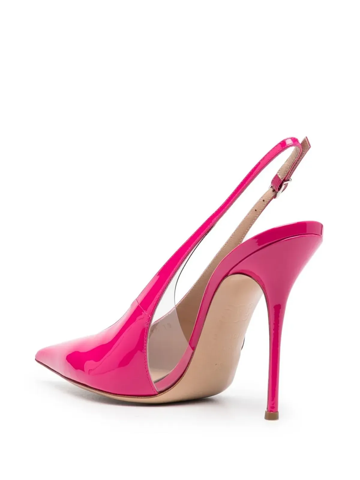 Casadei スリングバックパンプス ピンク - 画像3
