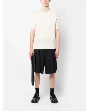 Maison Margiela リップドエッジ編みTシャツ - サムネイル2