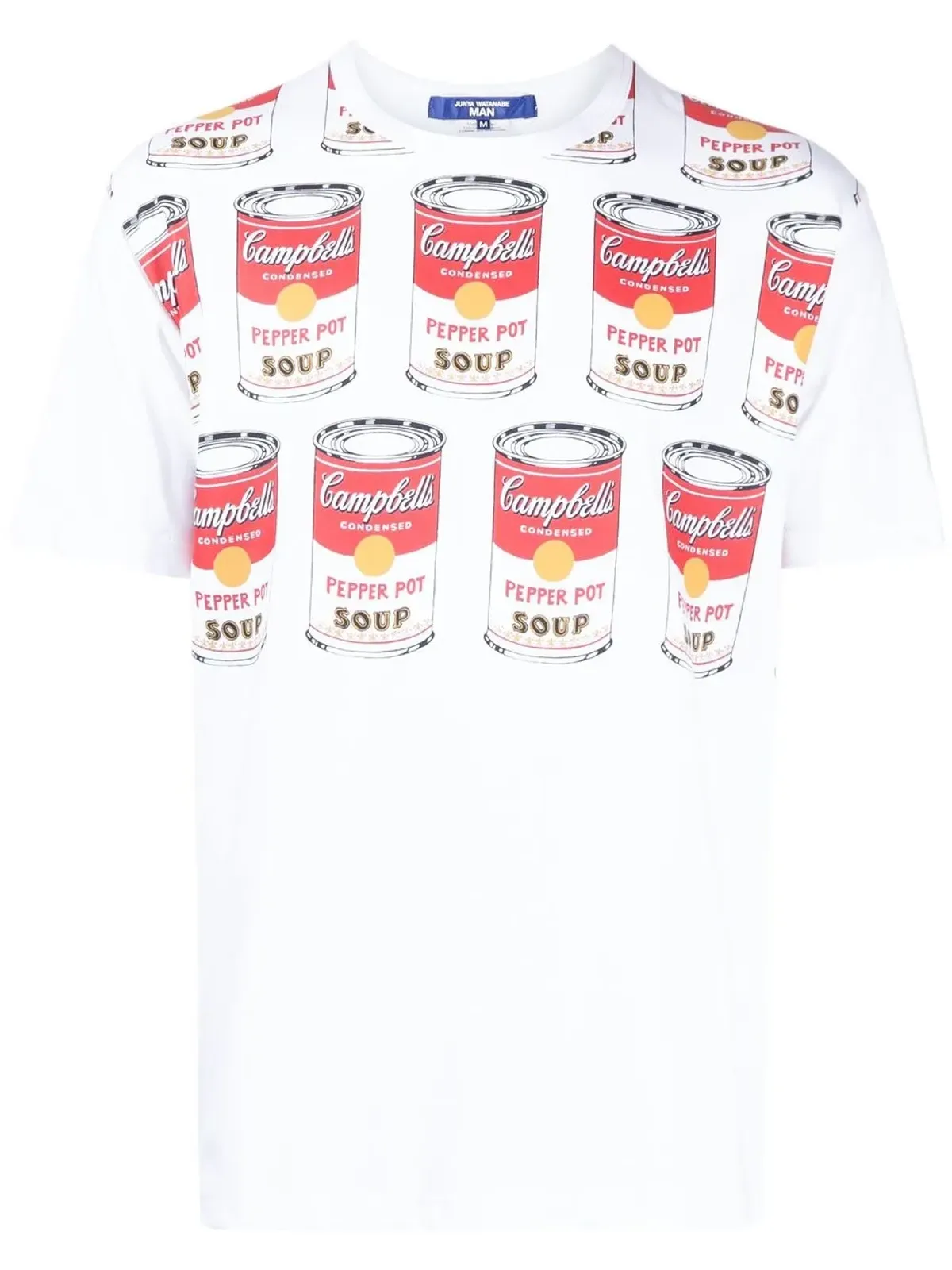 Junya Watanabe MAN キャンベルスープ グラフィックプリント Tシャツ - 画像1