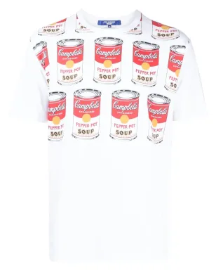 Junya Watanabe MAN キャンベルスープ グラフィックプリント Tシャツ - サムネイル1