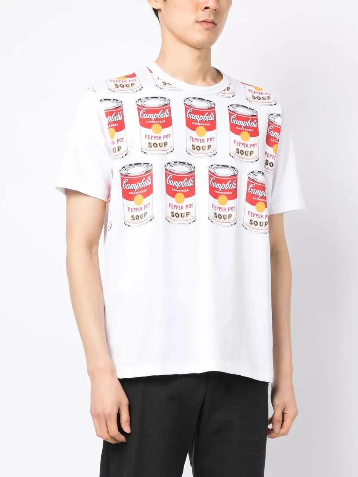 Junya Watanabe MAN キャンベルスープ グラフィックプリント Tシャツ - 画像3