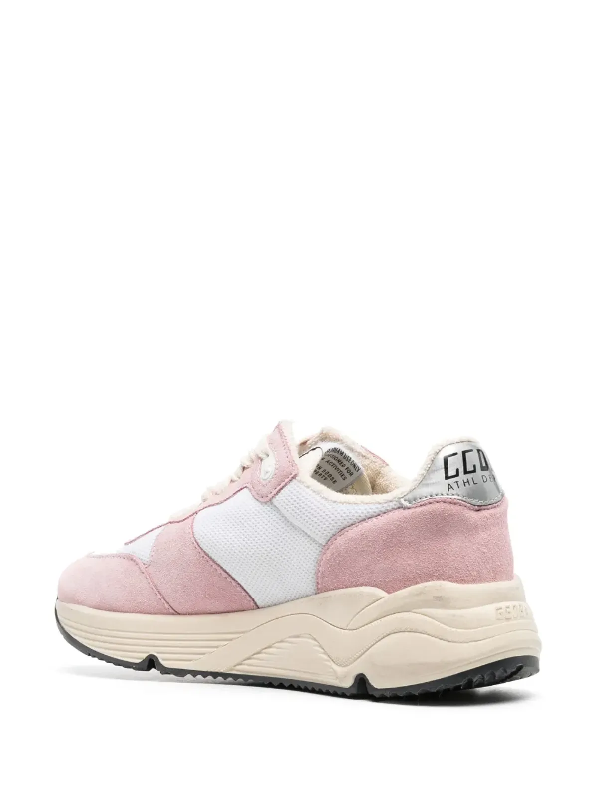Golden Goose ランニングソール スウェードスニーカー（ピンク） - 画像3