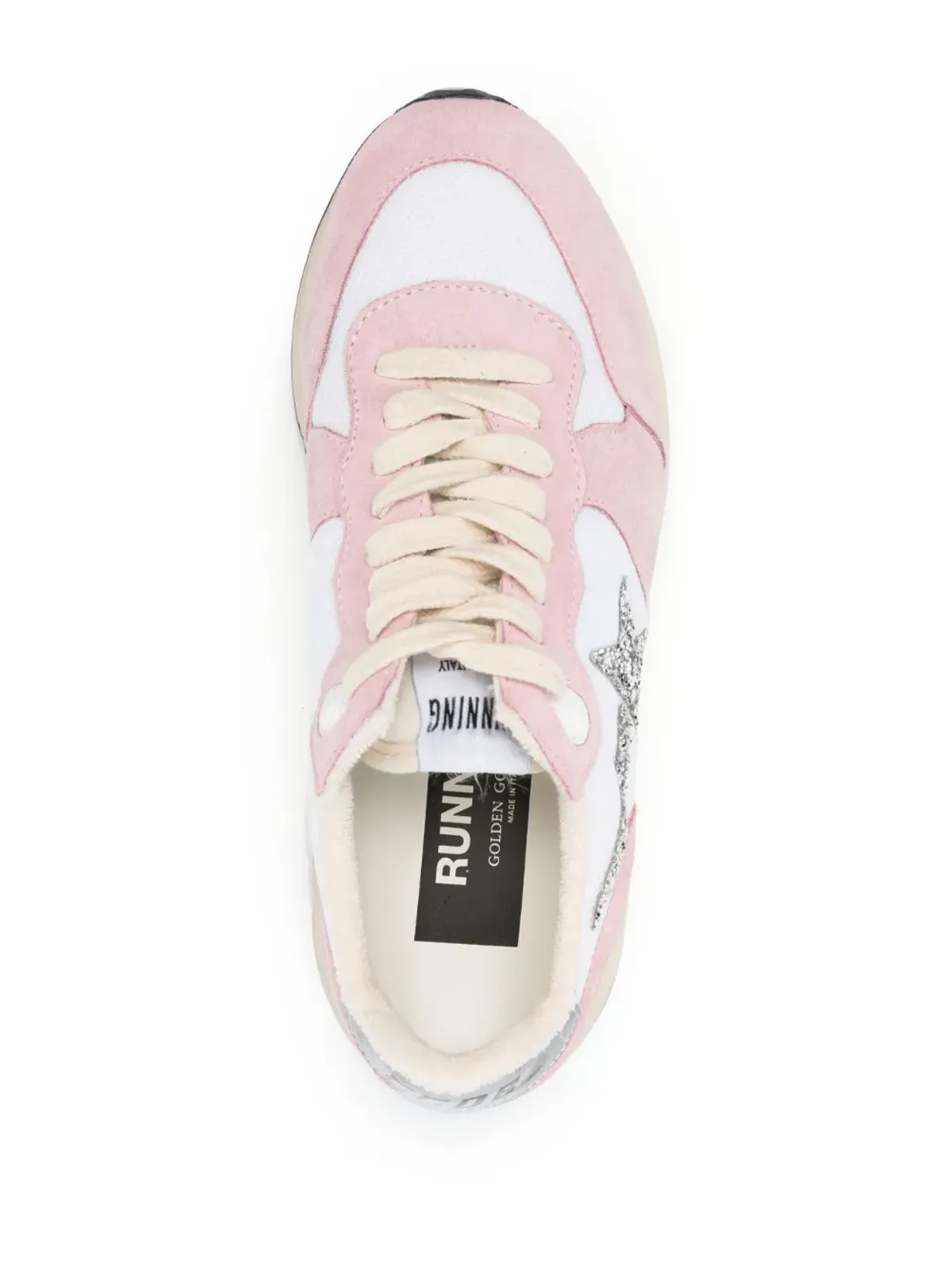 Golden Goose ランニングソール スウェードスニーカー（ピンク） - 画像4