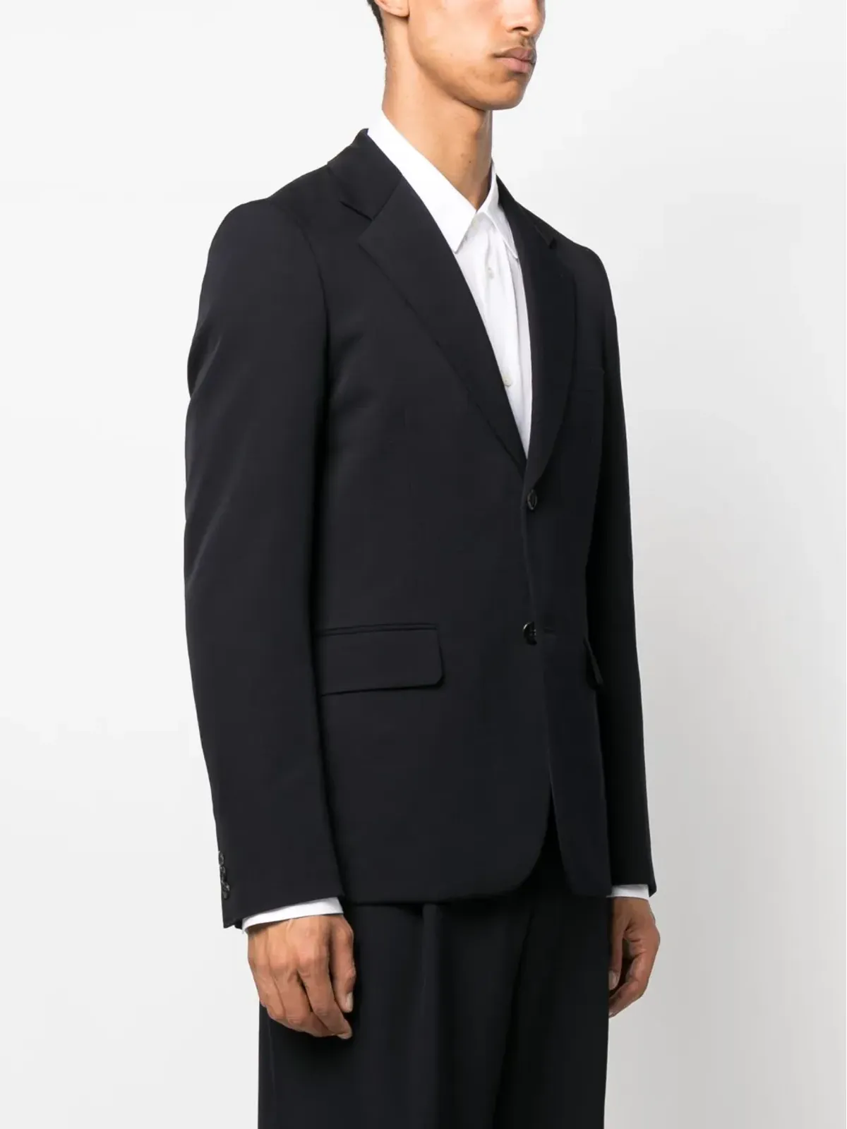 Comme des Garçons Homme Plus シングルブレスト ノッチドラペル ブレザー - 画像3