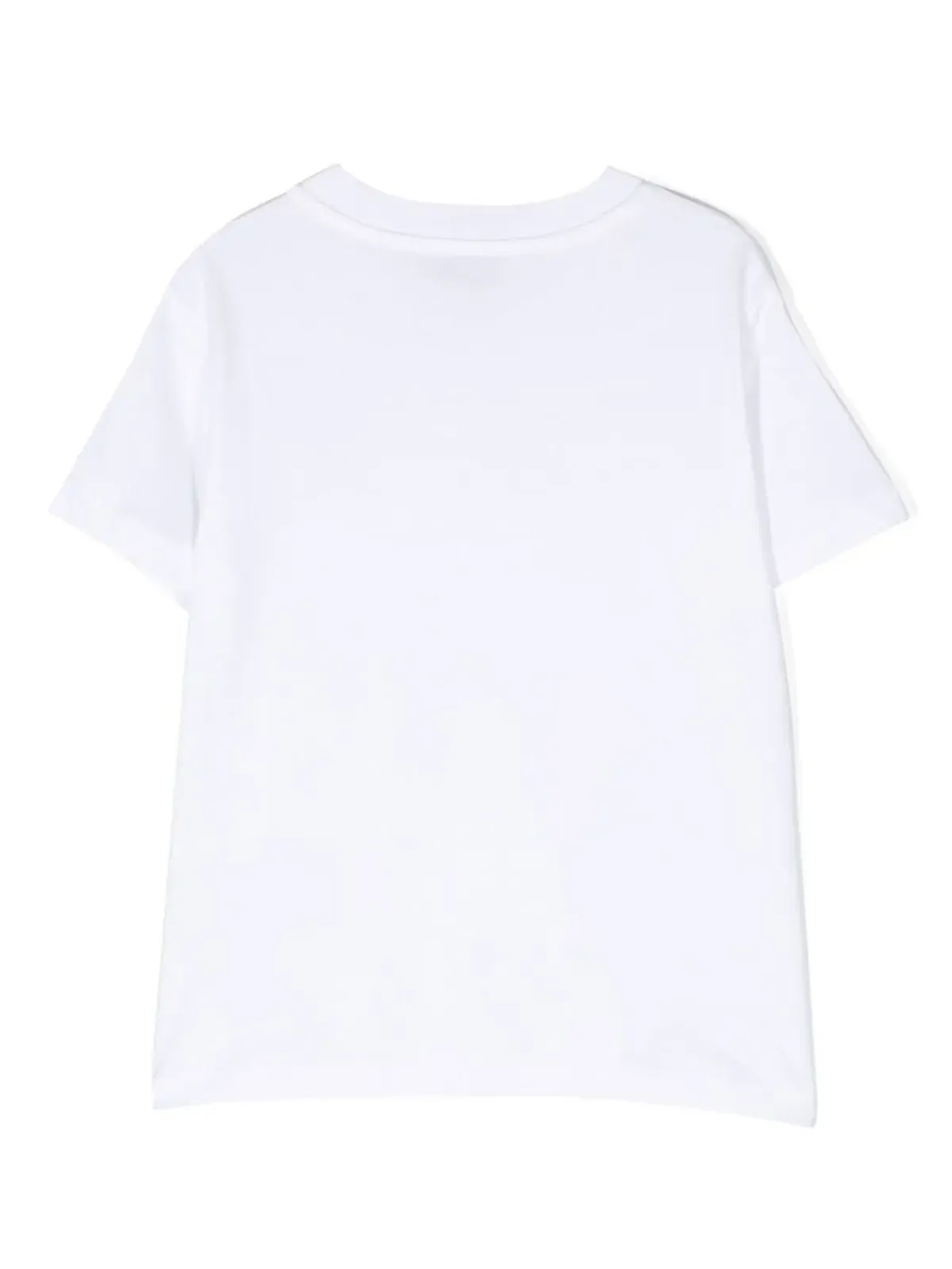 Fay Kids logo-print cotton T-shirt - White - 画像2