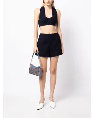 ZIMMERMANN ツイード ホルターネック クロップトップ - サムネイル2