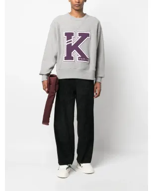 Kenzo ロゴパッチディテール スウェットシャツ - グレー - サムネイル2