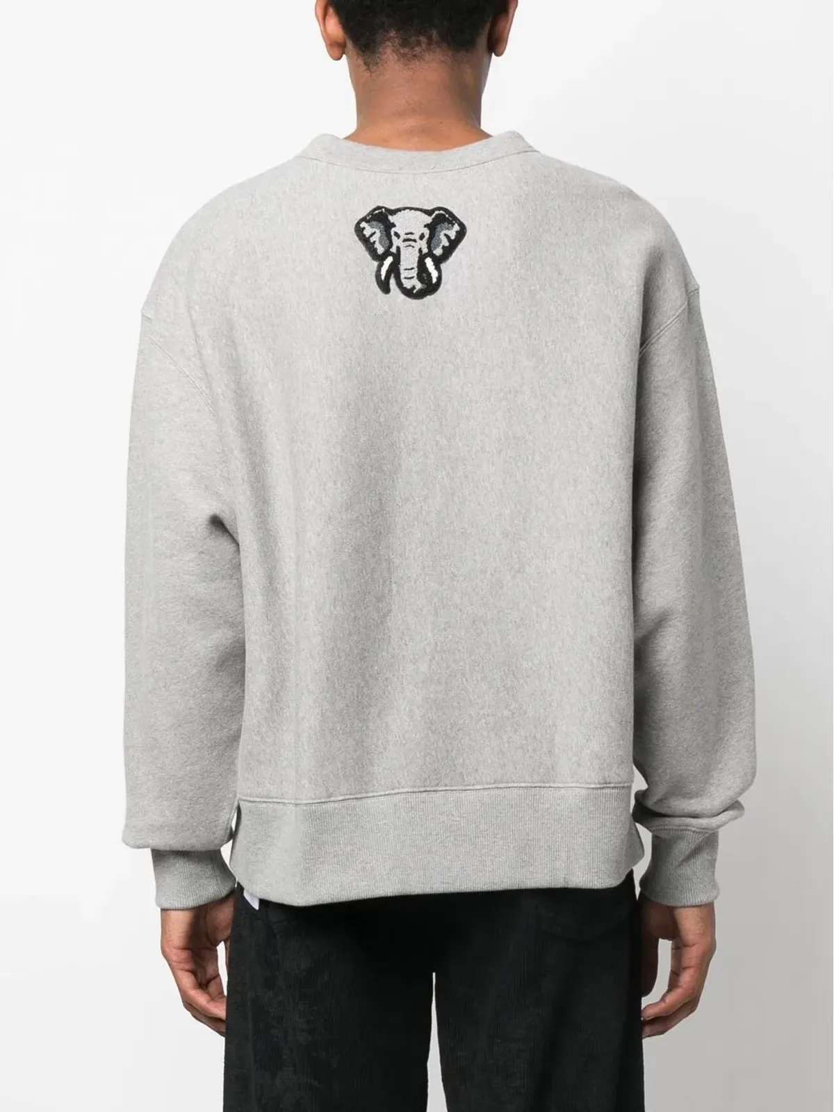 Kenzo ロゴパッチディテール スウェットシャツ - グレー - 画像4