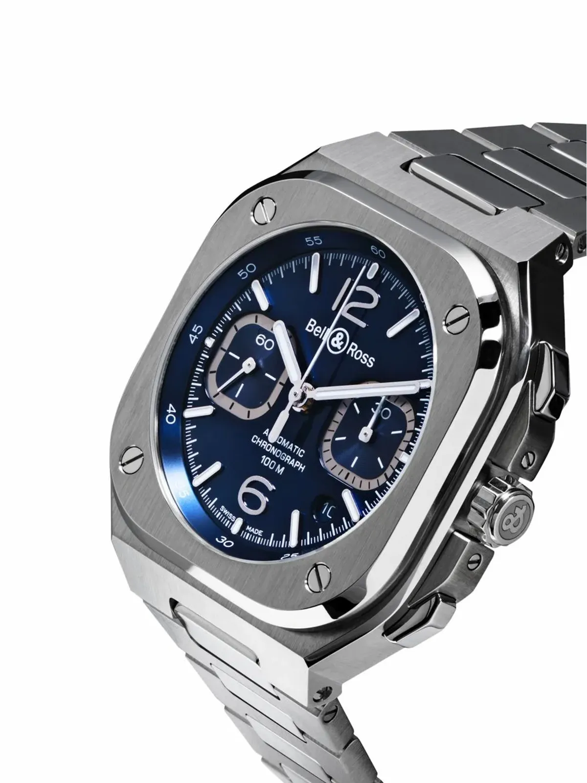 Bell & Ross BR-05 クロノ ブルー - 画像5