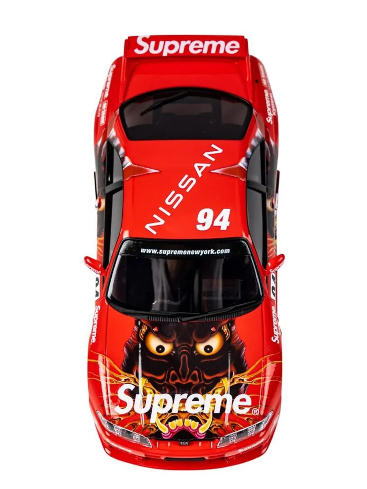 Supreme x Kyosho Mini-Z Nissan Skyline Nismo R33 RC Readyset - Red - 画像2