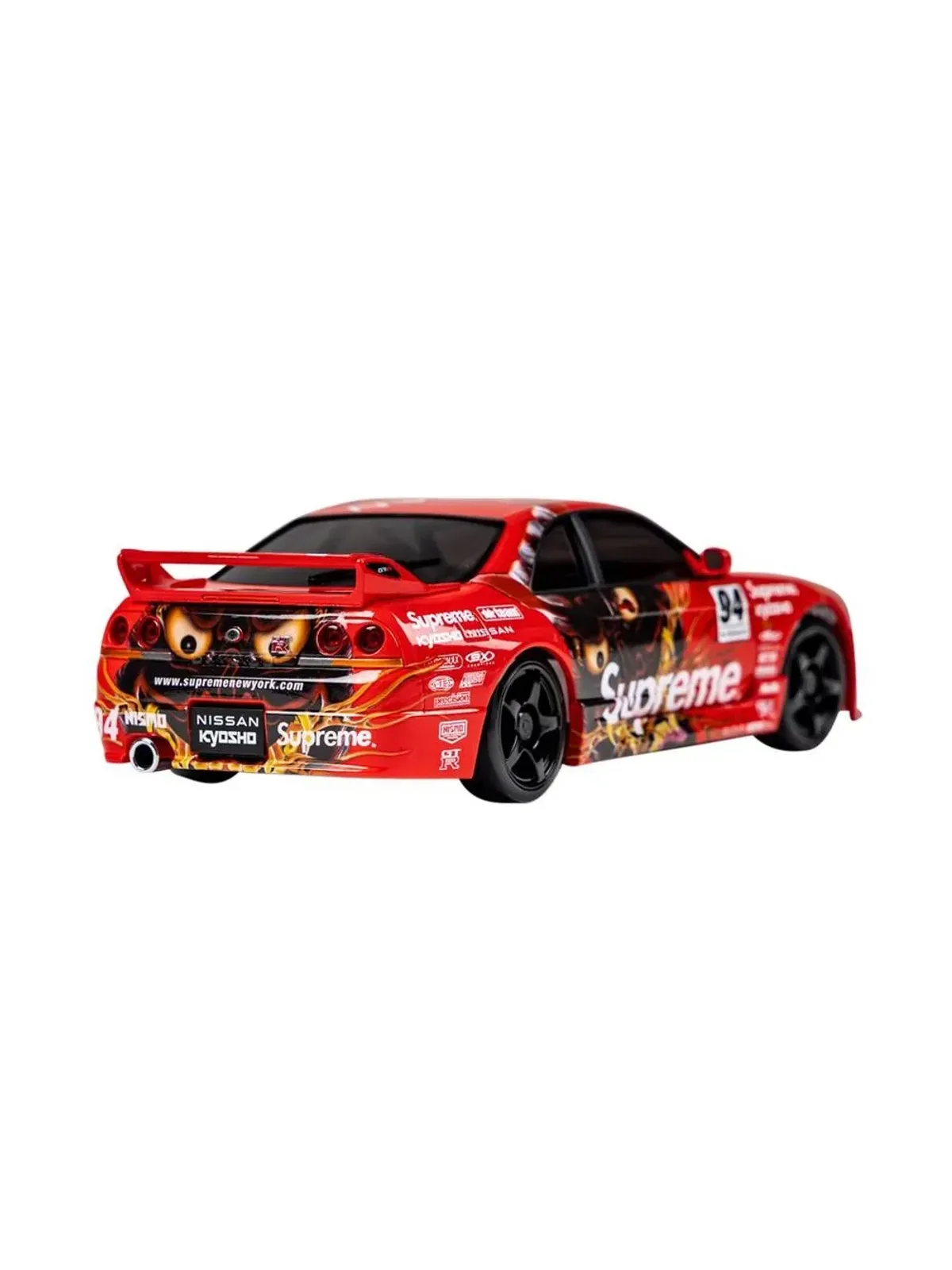 Supreme x Kyosho Mini-Z Nissan Skyline Nismo R33 RC Readyset - Red - 画像3