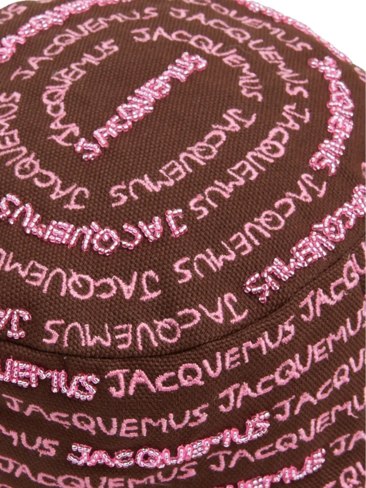 Jacquemus ロゴ刺繍 バケットハット - 画像2
