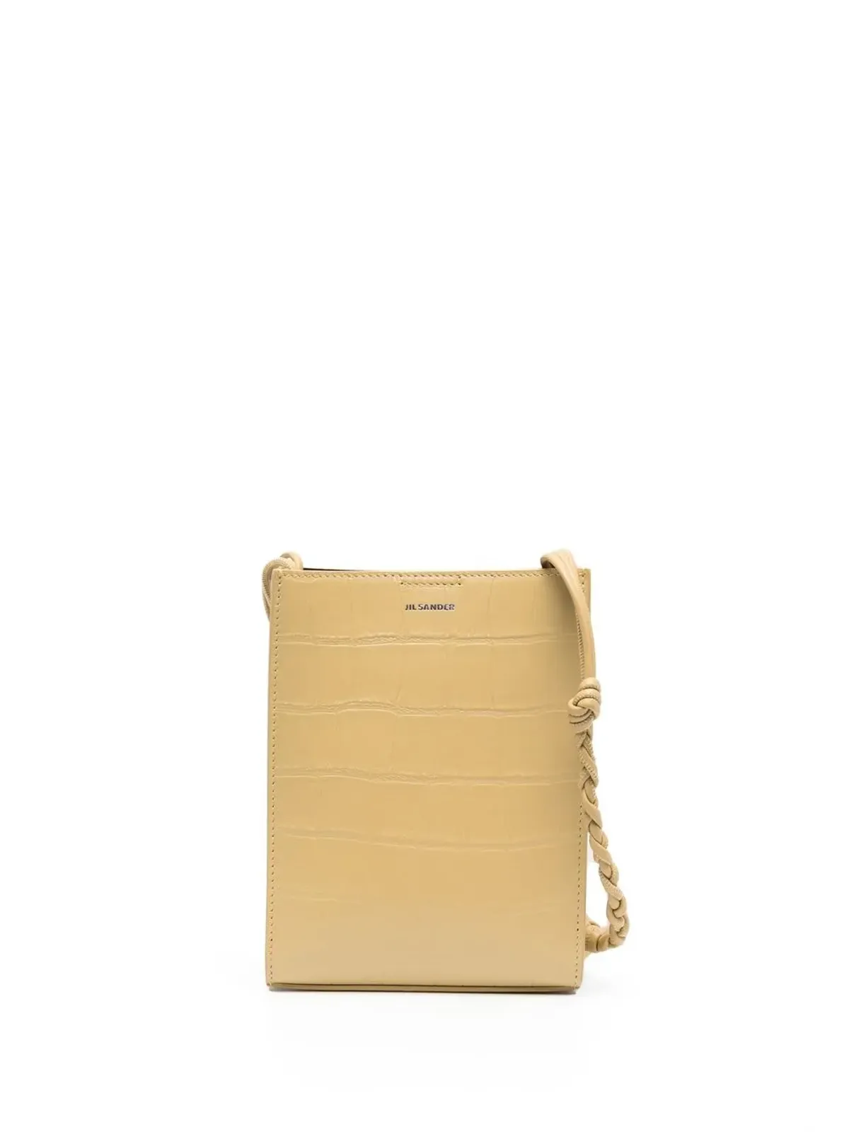 Jil Sander タンゲル・クロコダイルエフェクト・クロスボディバッグ - 画像1