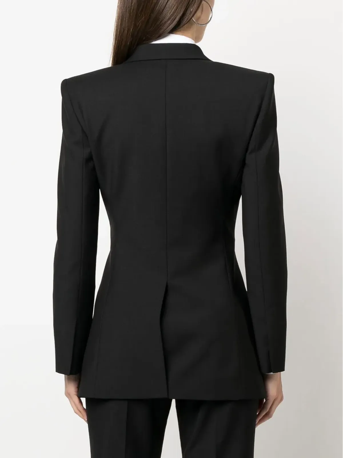 Givenchy ショルダーパッド付き ウールモヘア ブレザー - 画像4