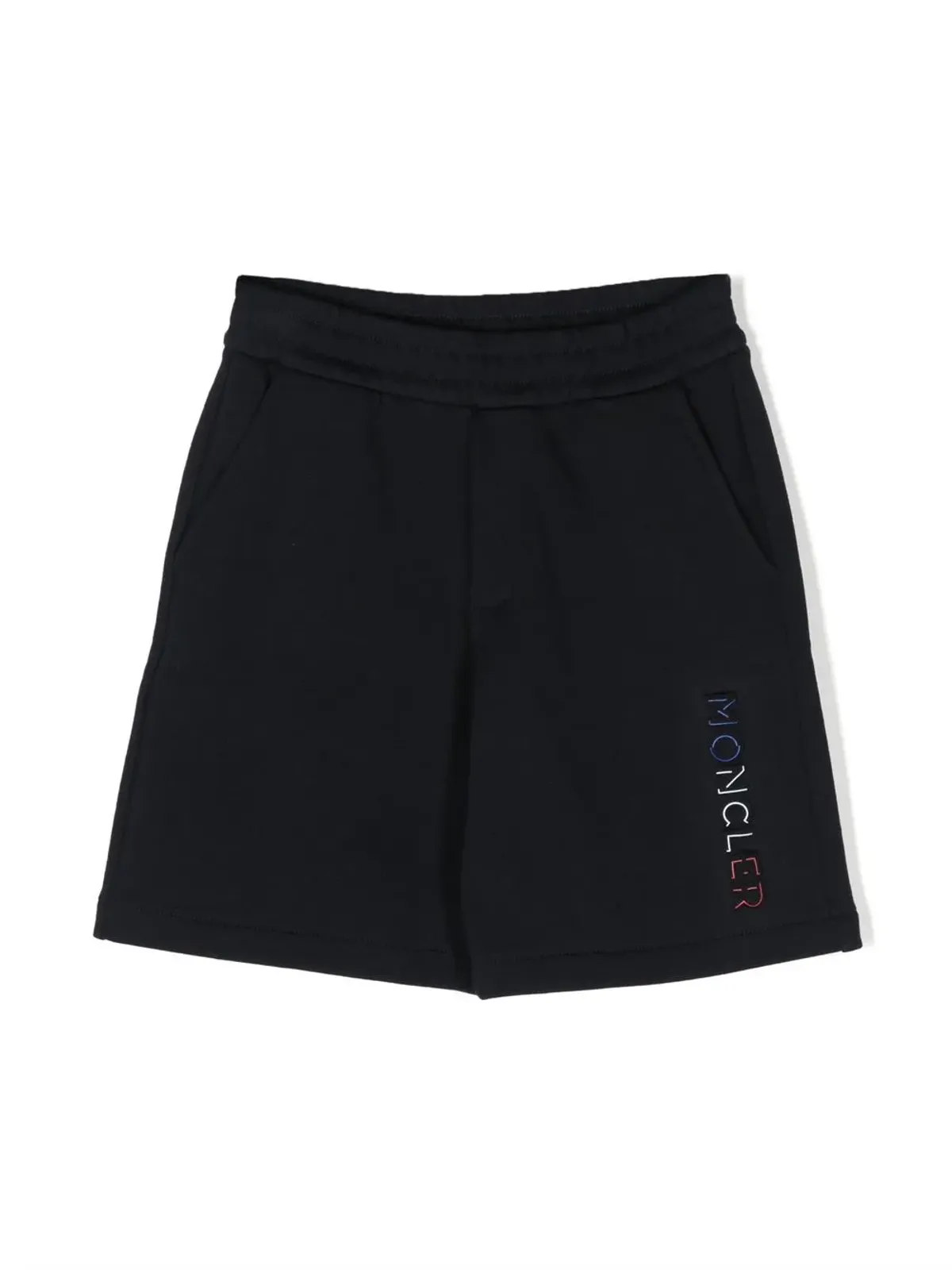 Moncler Enfant ロゴパッチディテールショーツ - 画像1