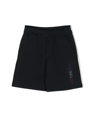Moncler Enfant ロゴパッチディテールショーツ - サムネイル1