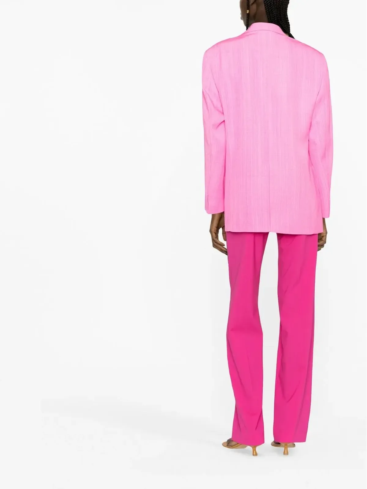 Jacquemus ラ・ヴェスト・ダム メンズ シングルブレスト ブレザー - 画像3