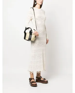 Chloé センス ラフィア トートバッグ - サムネイル2