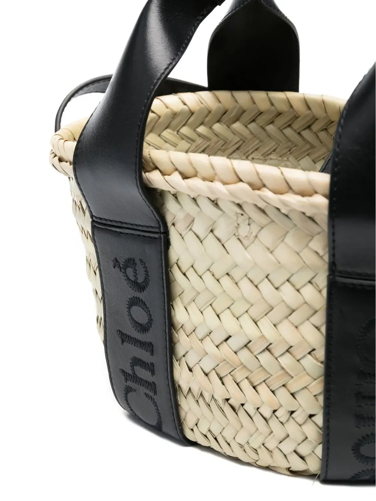 Chloé センス ラフィア トートバッグ - 画像4
