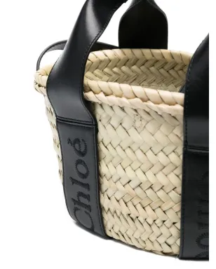 Chloé センス ラフィア トートバッグ - サムネイル4