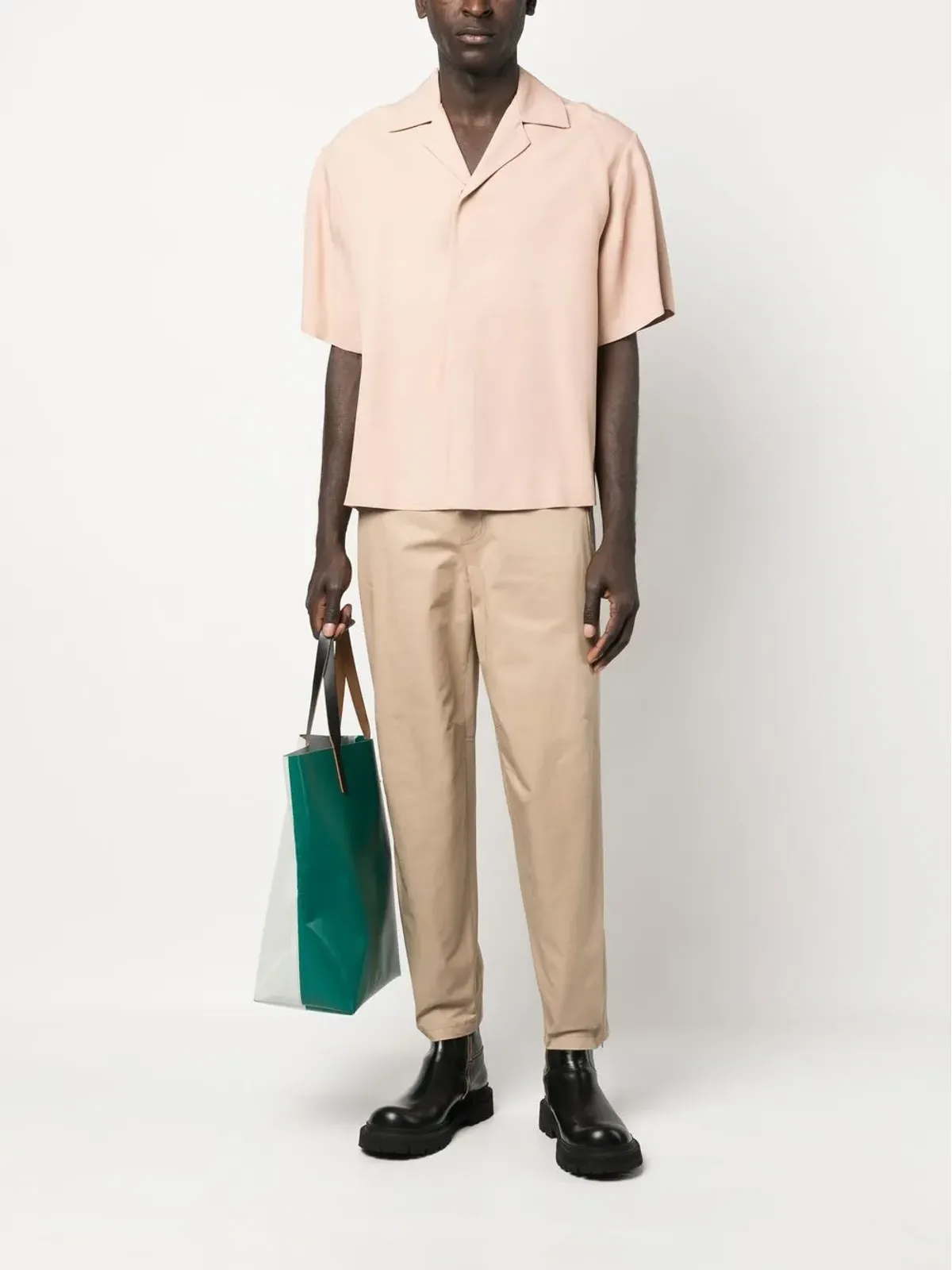 Lanvin アンクルジップストレートパンツ - 画像2