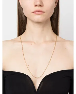Saint Laurent ロゴ刻印チェーンネックレス - サムネイル2