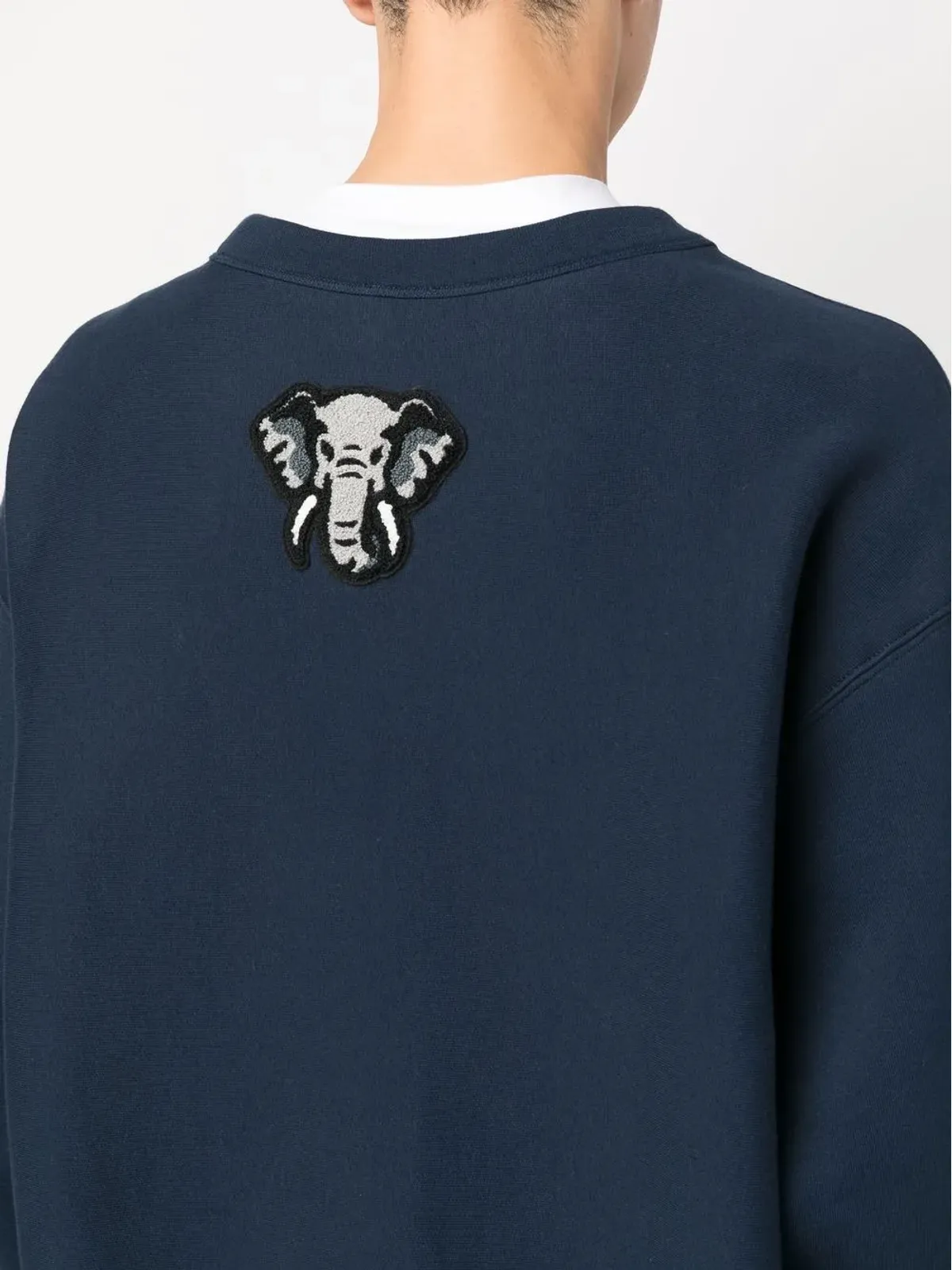 Kenzo ロゴ・アップリケ クルーネック スウェットシャツ - 画像5