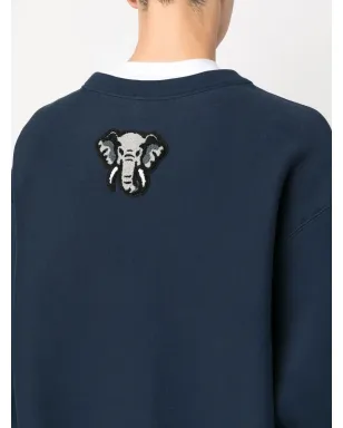 Kenzo ロゴ・アップリケ クルーネック スウェットシャツ - サムネイル5