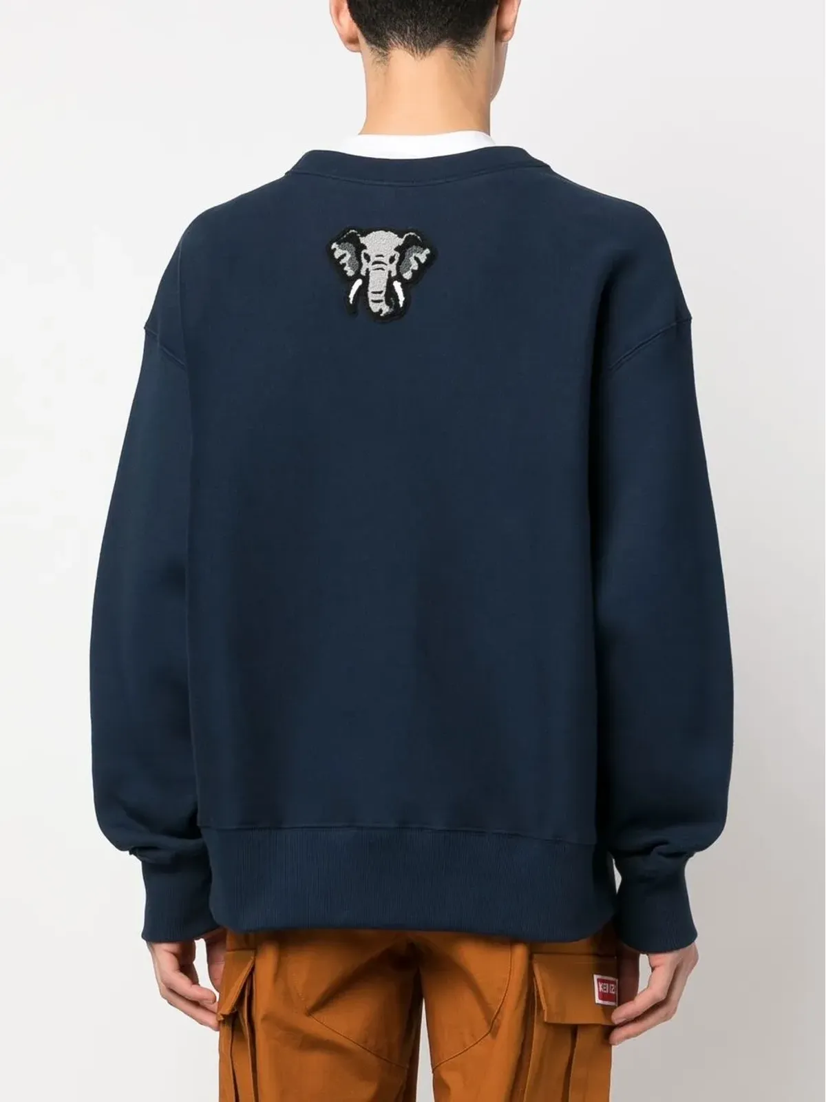 Kenzo ロゴ・アップリケ クルーネック スウェットシャツ - 画像4