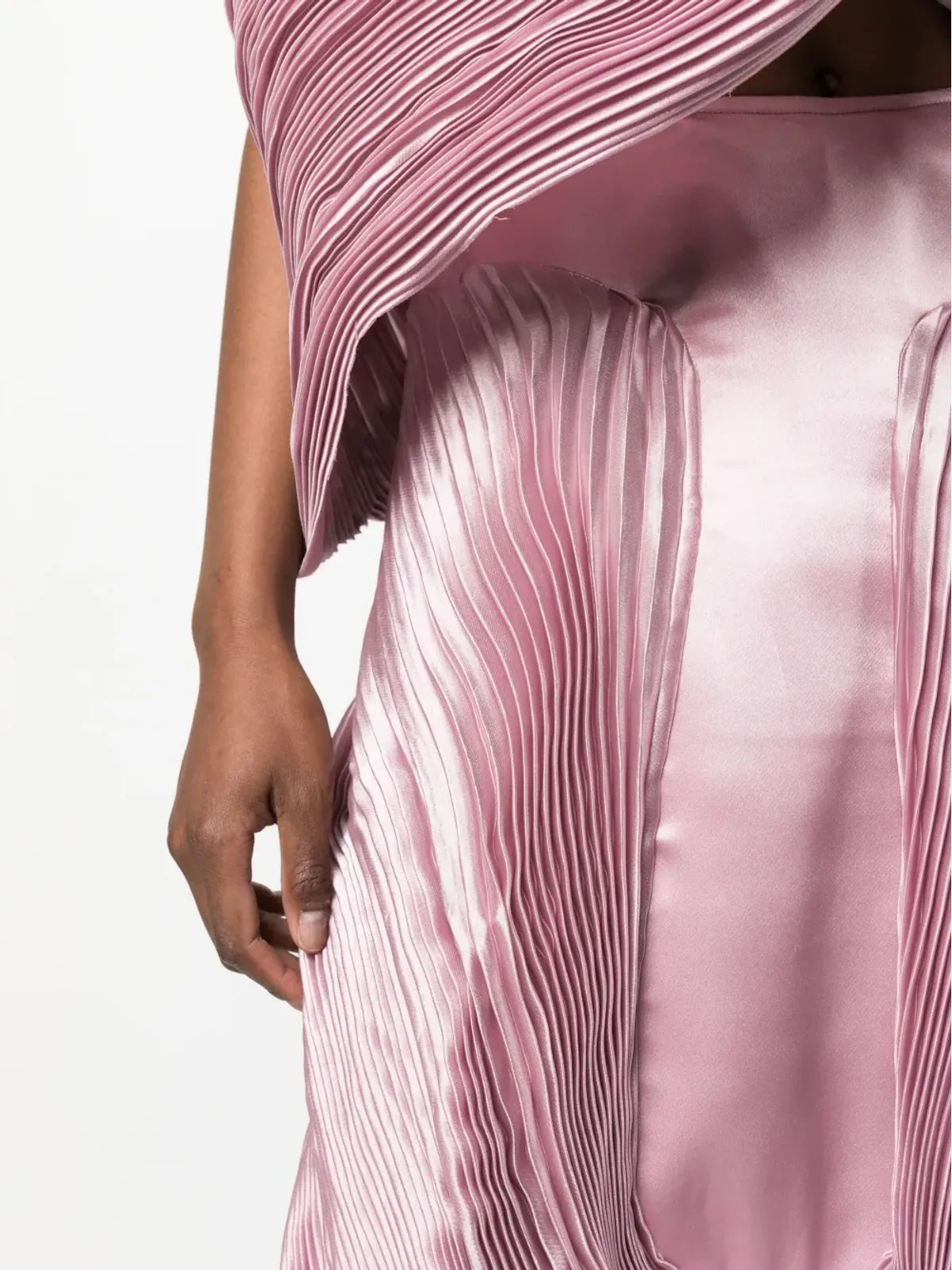 Gaby Charbachy アシンメトリック ブレザートップ ロングドレス - 画像5