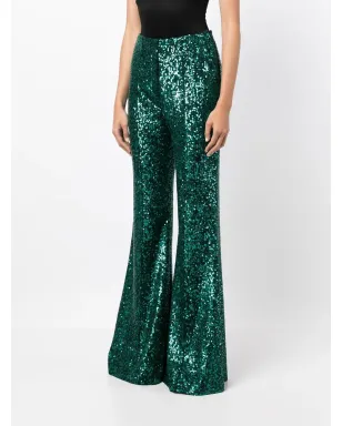 Elie Saab スパンコール付きフレアパンツ - サムネイル3