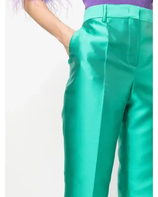 Alberta Ferretti サテンストレートレッグパンツ - サムネイル5