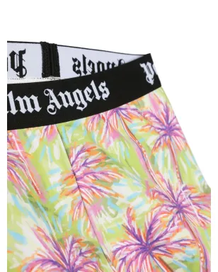 Palm Angels Kids プリントストレッチジャージーレギンス - サムネイル3