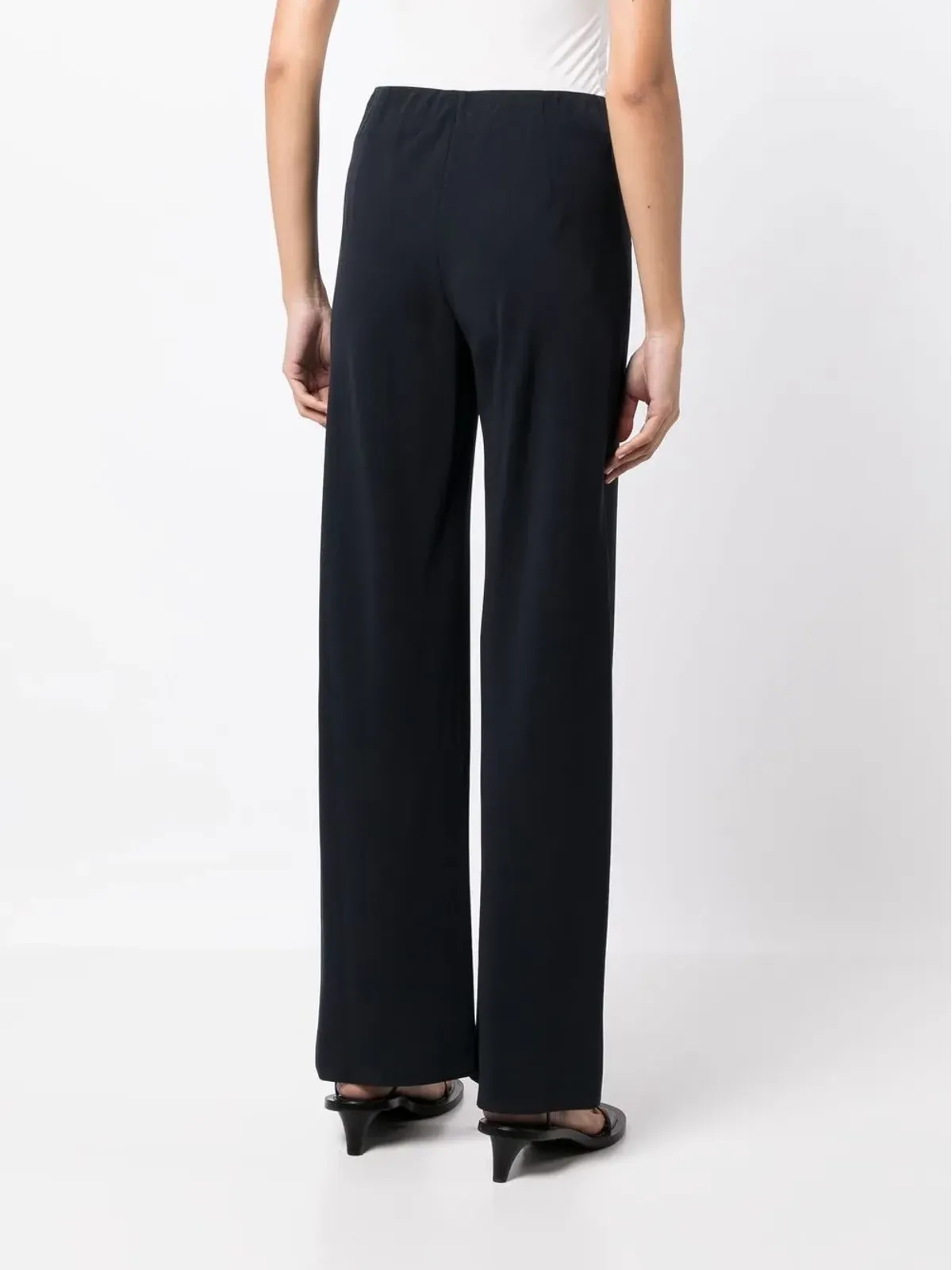 Vince エラスティケイテッド ハイウエストパンツ - 画像4