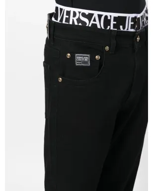 Versace Jeans Couture ロゴバンド・ストレートジーンズ - サムネイル5