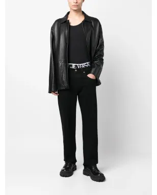 Versace Jeans Couture ロゴバンド・ストレートジーンズ - サムネイル2