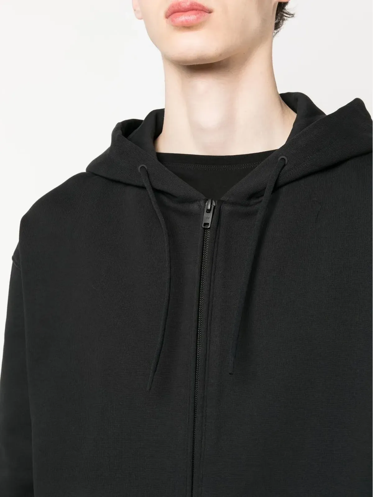 Y-3 フロントジップ付きフーディー - 画像5