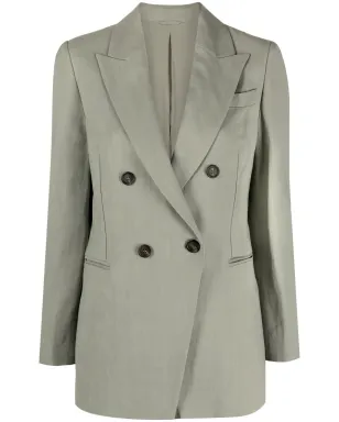 Brunello Cucinelli ダブルブレスト テーラードブレザー - サムネイル1