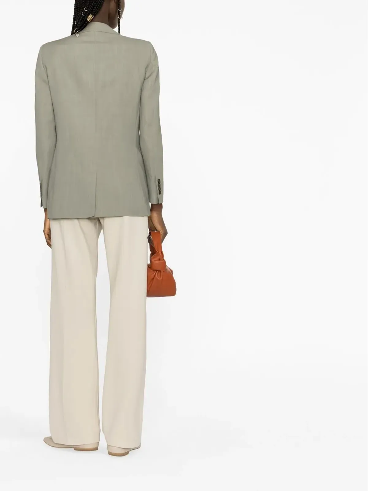 Brunello Cucinelli ダブルブレスト テーラードブレザー - 画像4