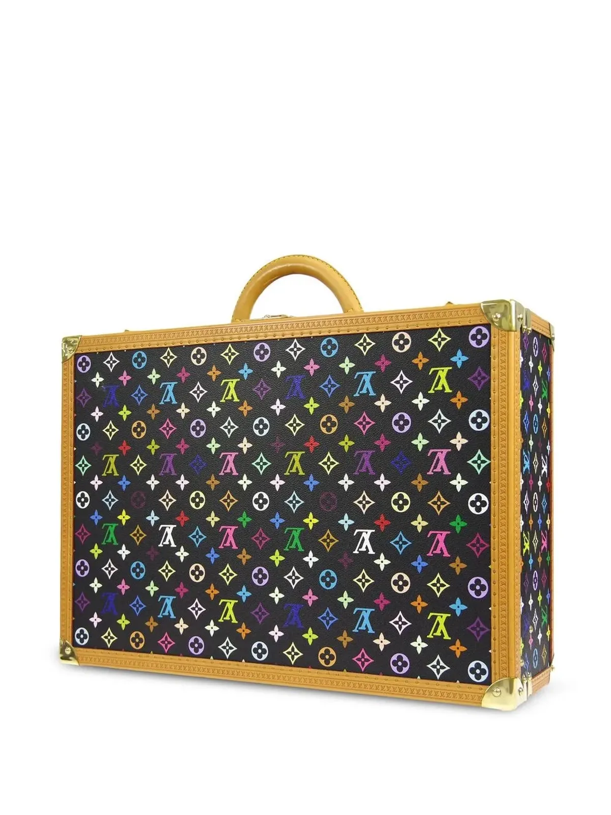 Louis Vuitton Pre-Owned アルザー55 トランクバッグ - ブラック - 画像2
