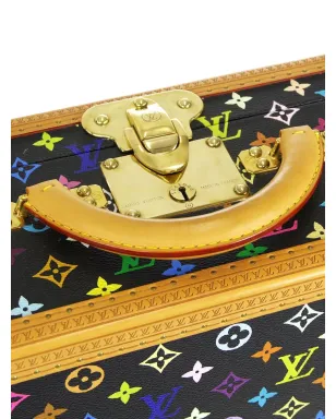 Louis Vuitton Pre-Owned アルザー55 トランクバッグ - ブラック - サムネイル3