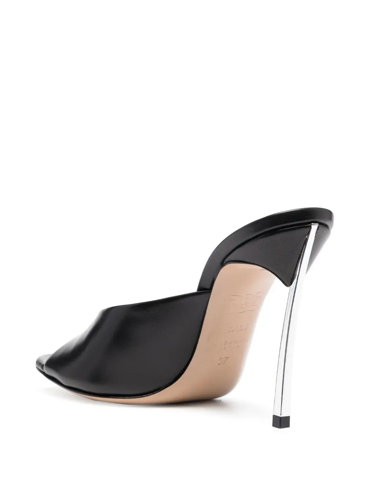 Casadei ヒールサンダル ブラック - 画像3