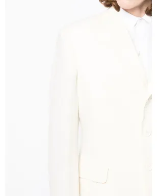 Yohji Yamamoto シングルブレストブレザー - サムネイル5