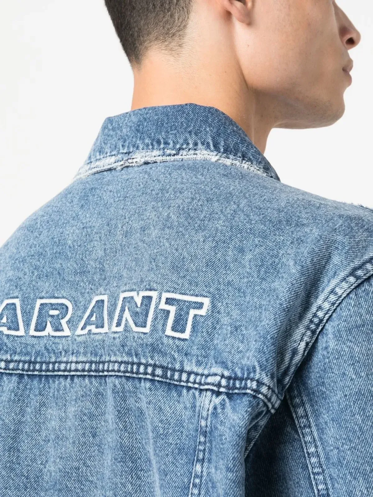 MARANT ジャンゴ ロゴ デニムジャケット - 画像5