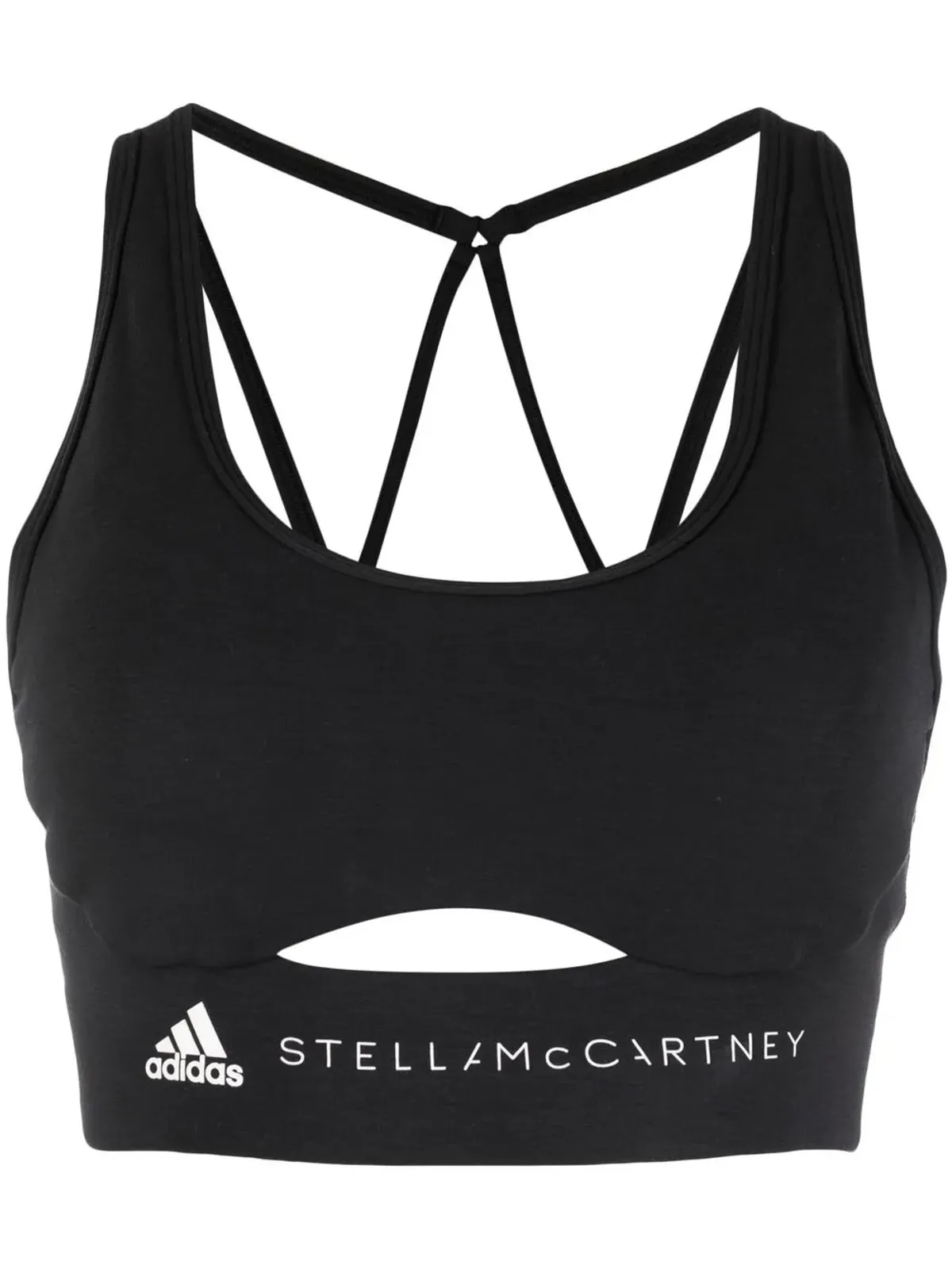 adidas by Stella McCartney ロゴプリント ブラレットトップ - 画像1