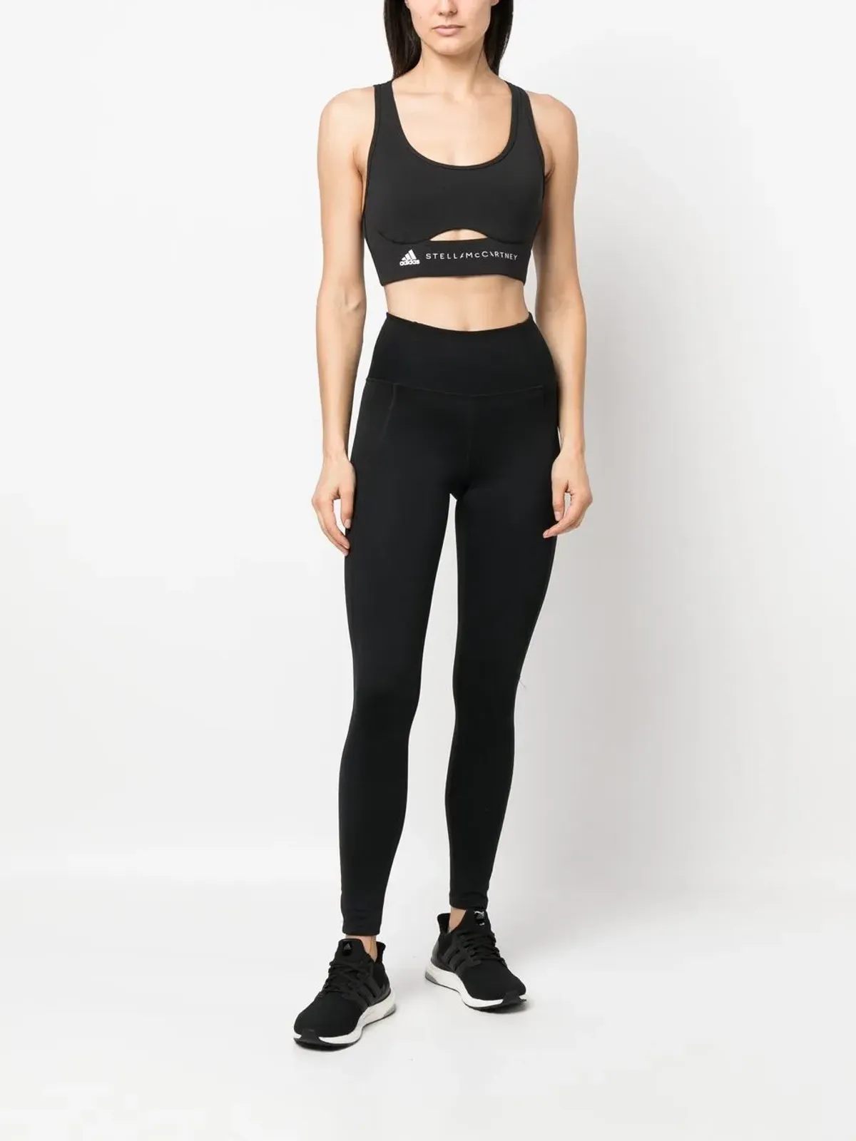 adidas by Stella McCartney ロゴプリント ブラレットトップ - 画像2
