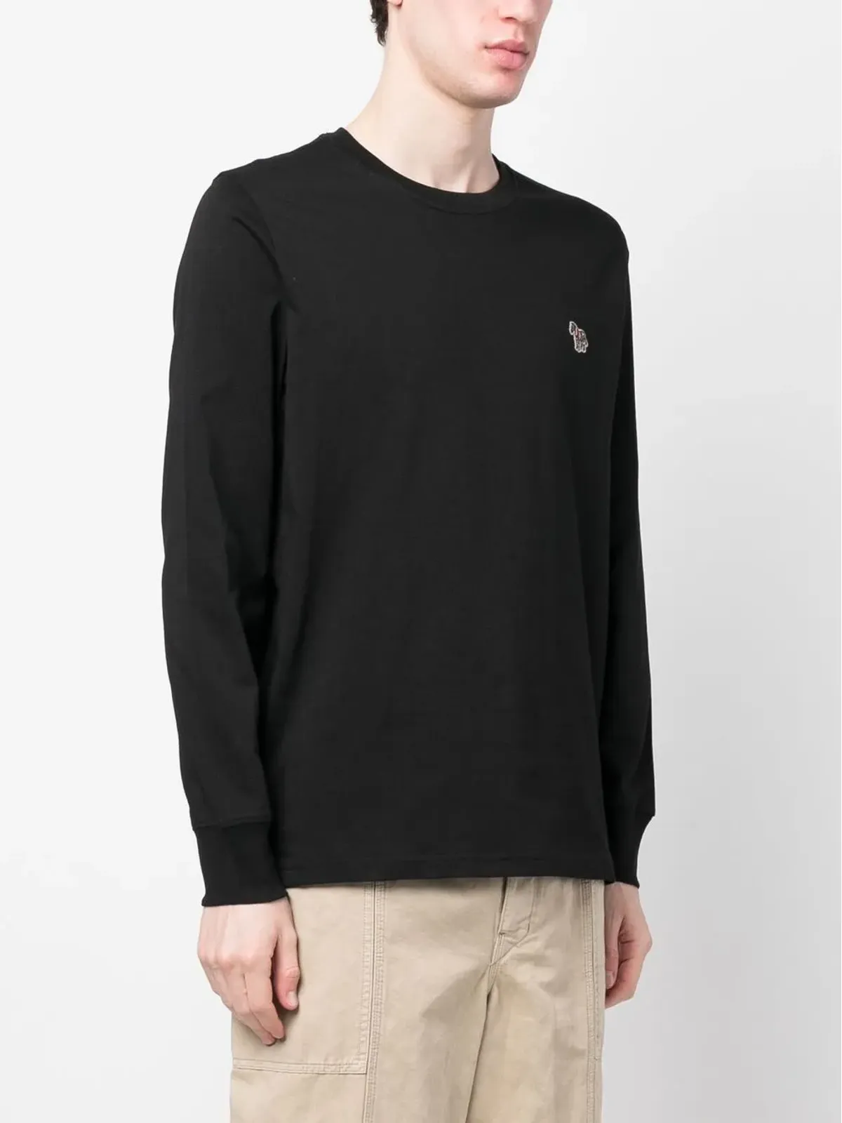PS Paul Smith ビッグポニー コットン Tシャツ ブラック - 画像3