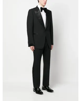 TOM FORD ピークドラペル ウールスーツ - サムネイル3