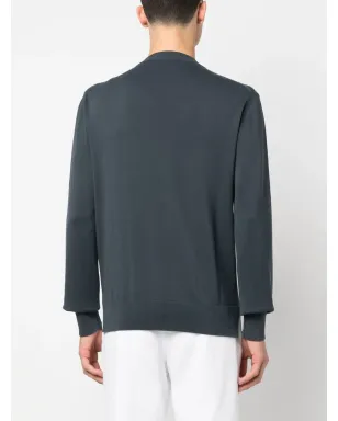 Officine Generale 丸首ニットジャンパー - サムネイル4